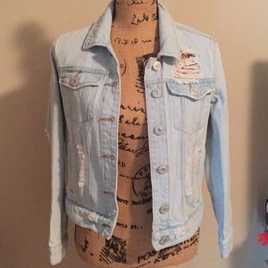 Sky and Sparrow from Tillys demin jacket